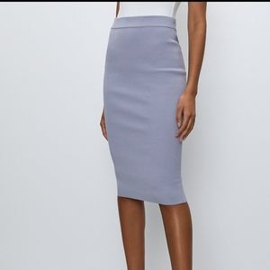 Babaton Sculpt Knit Tube Skirt, discontinued color